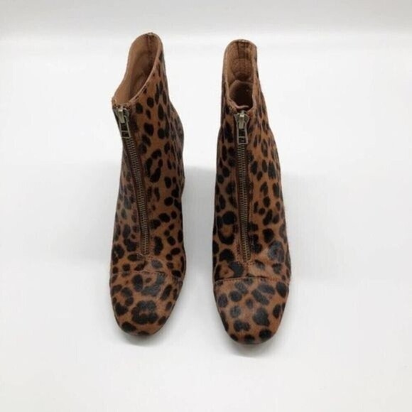 MADEWELL The Amalia Leopard Print Bootie  - Picture 4 of 11